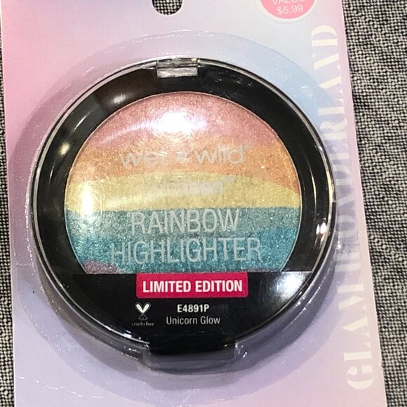 Wet n Wild Color Icon Rainbow Highlighter - Unicorn Glow Limited Edition. NWT - Picture 1 of 8
